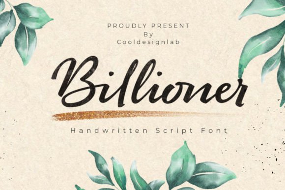 Billioner: A Stylish Script for Campaigns