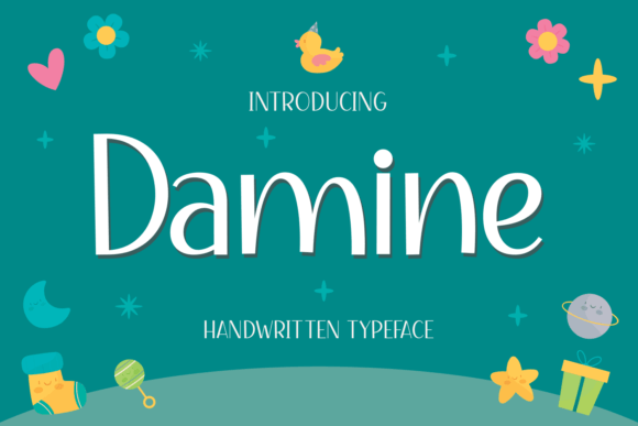 Damine: A Handwritten Font for Elegant Design