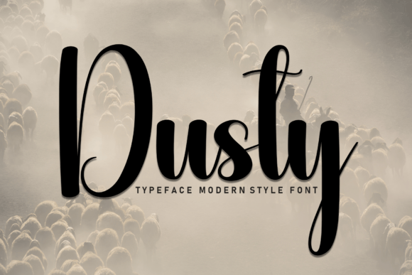 Dusty: A Handwritten Font for Web Design