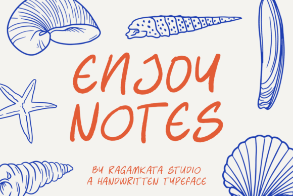 Enjoy Notes Font for Web Design