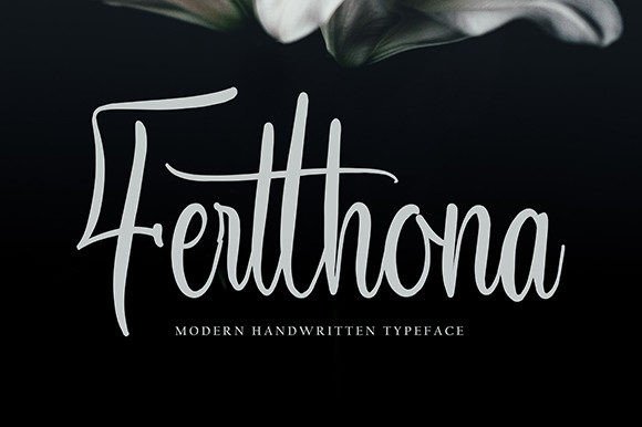 Fertthona: A Stylish Font for Creative Campaigns