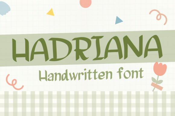 Hadriana: A Cute Handwritten Font