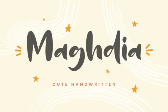 Maghdia: A Playful Font for Creative Web Design
