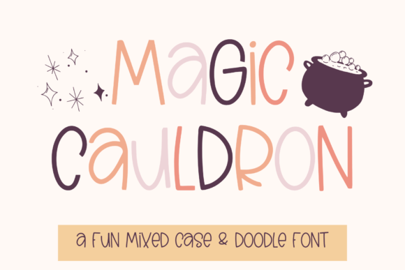 Magic Cauldron Font for Web Design