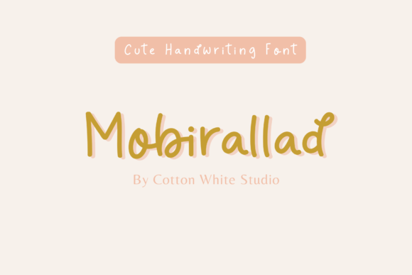 Mobirallad: A Font for Impact