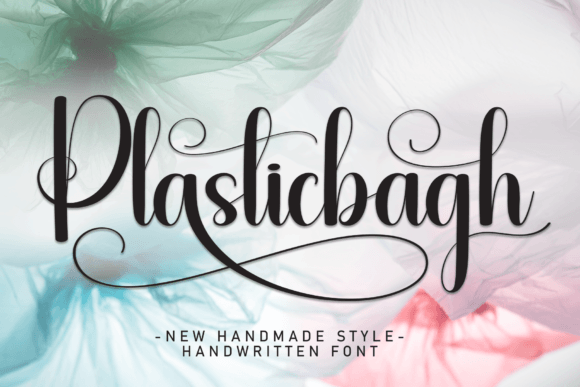 Plasticbagh: A Handwritten Font for Makers
