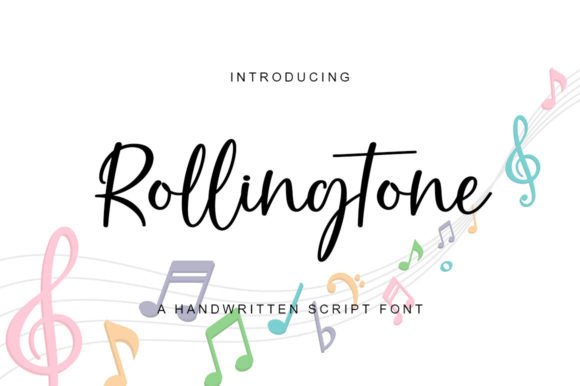 Rollingtone: A Handwritten Font for Clear Campaigns