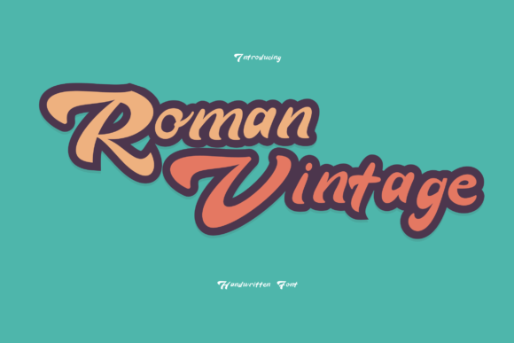 Roman Vintage Font Review