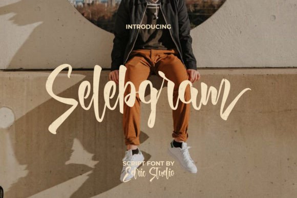 Selebgram: A Stylish Script Font