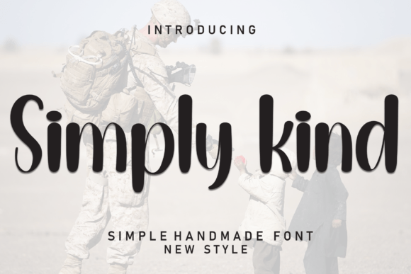 Simply Kind Font for Creative Projects