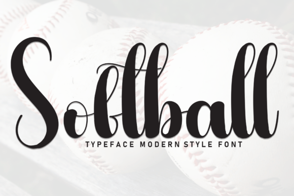 Softball Font for Business Branding