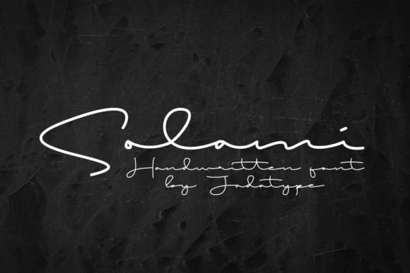 Solami: A Handwritten Font for Impactful Campaigns