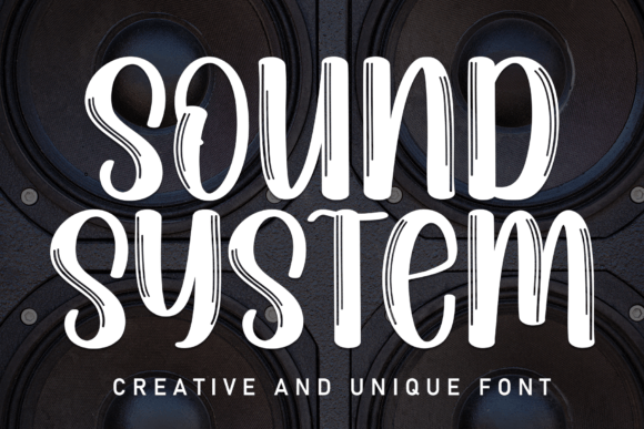 Soundsystem Font: Sweet & Handwritten