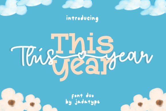 This Year Duo Font