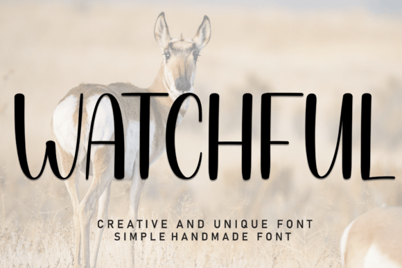 Watchful Font for Business