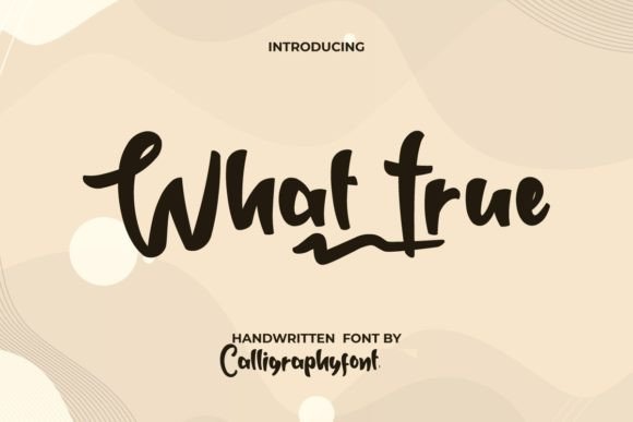 What True Font for Business