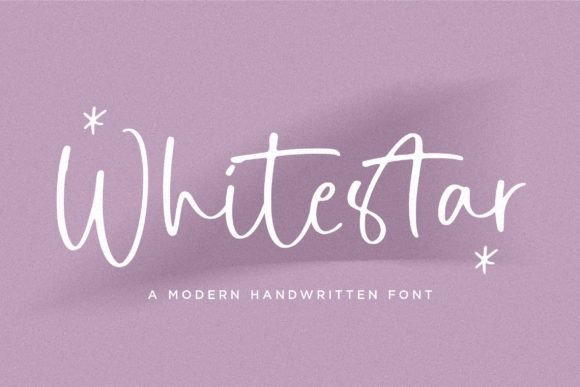 Whitestar: A Modern Handwritten Typeface
