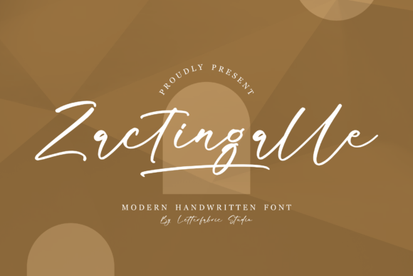Zactingalle: A Stylish Script Font for Designers